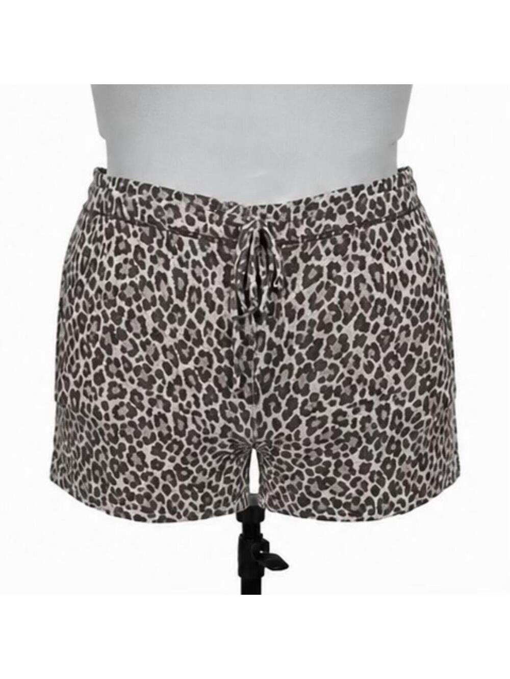 American Eagle Ahh-Mazingly Soft Cheetah Print Lounge Short (XXL)